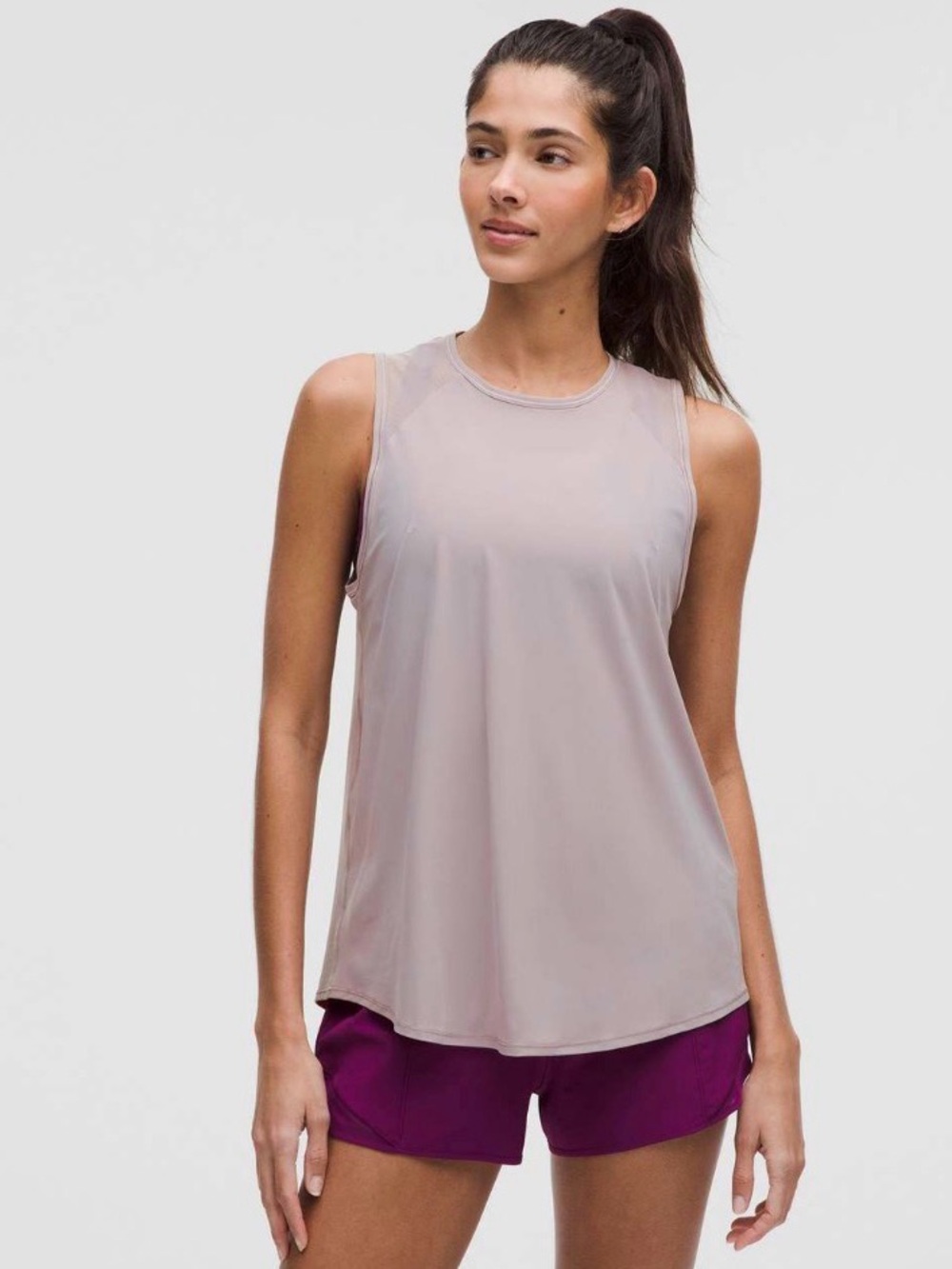 lululemon athletica Sleeveless Tank in Light Mauve
